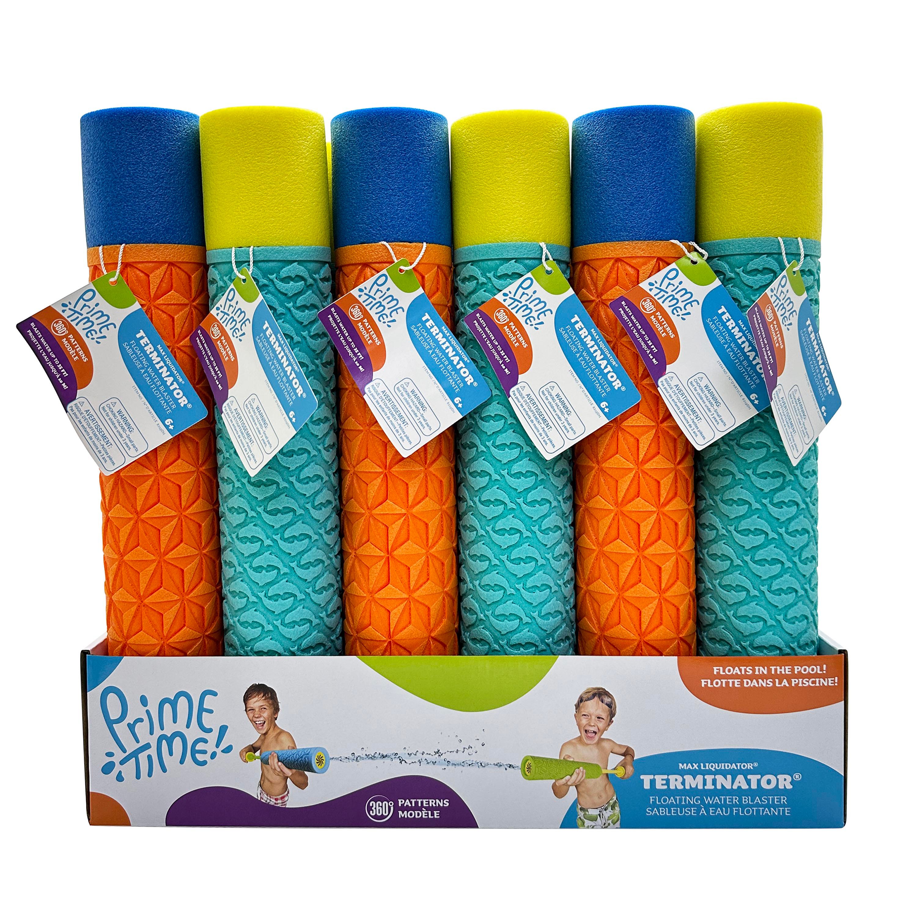 Prime Time Toys Max Liquidator Terminator Water Blaster Assorted Shop Blasters at HEB