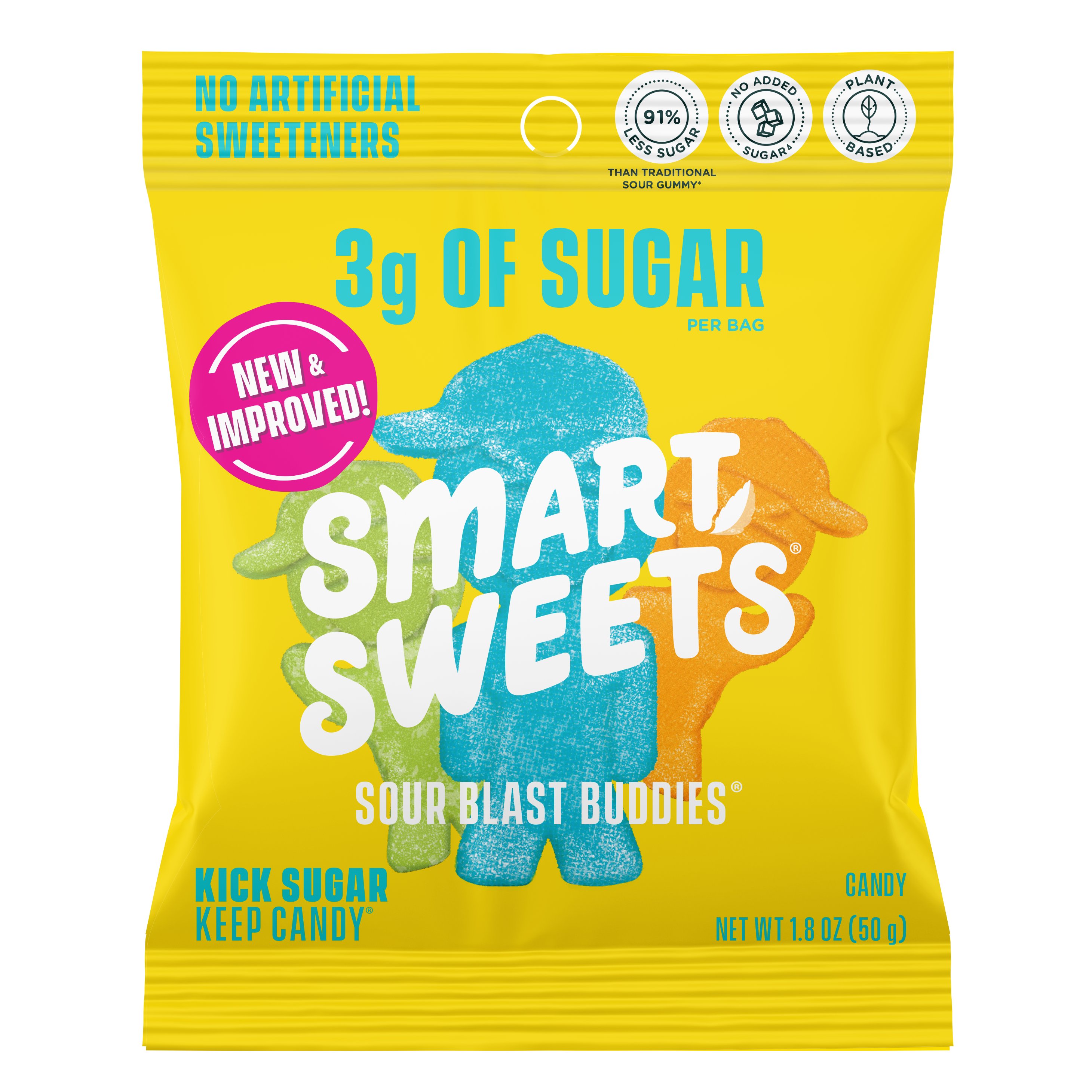 SmartSweets Sour Blast Buddies Candy - Shop Candy at H-E-B