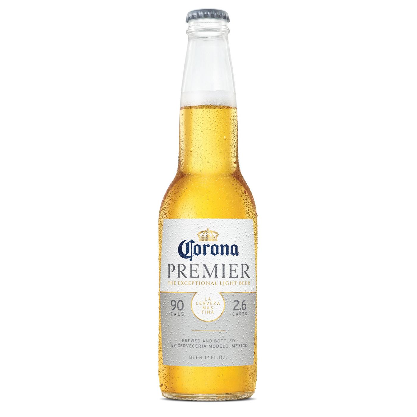 Corona Premier Mexican Lager Import Light Beer 12 oz Bottles, 18 pk; image 3 of 10