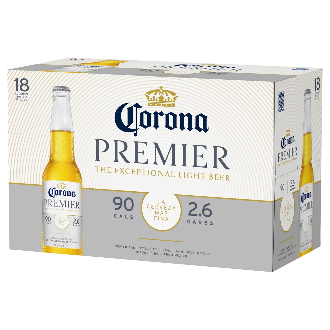 Corona Premier Mexican Lager Import Light Beer 12 oz Bottles, 18 pk; image 10 of 10