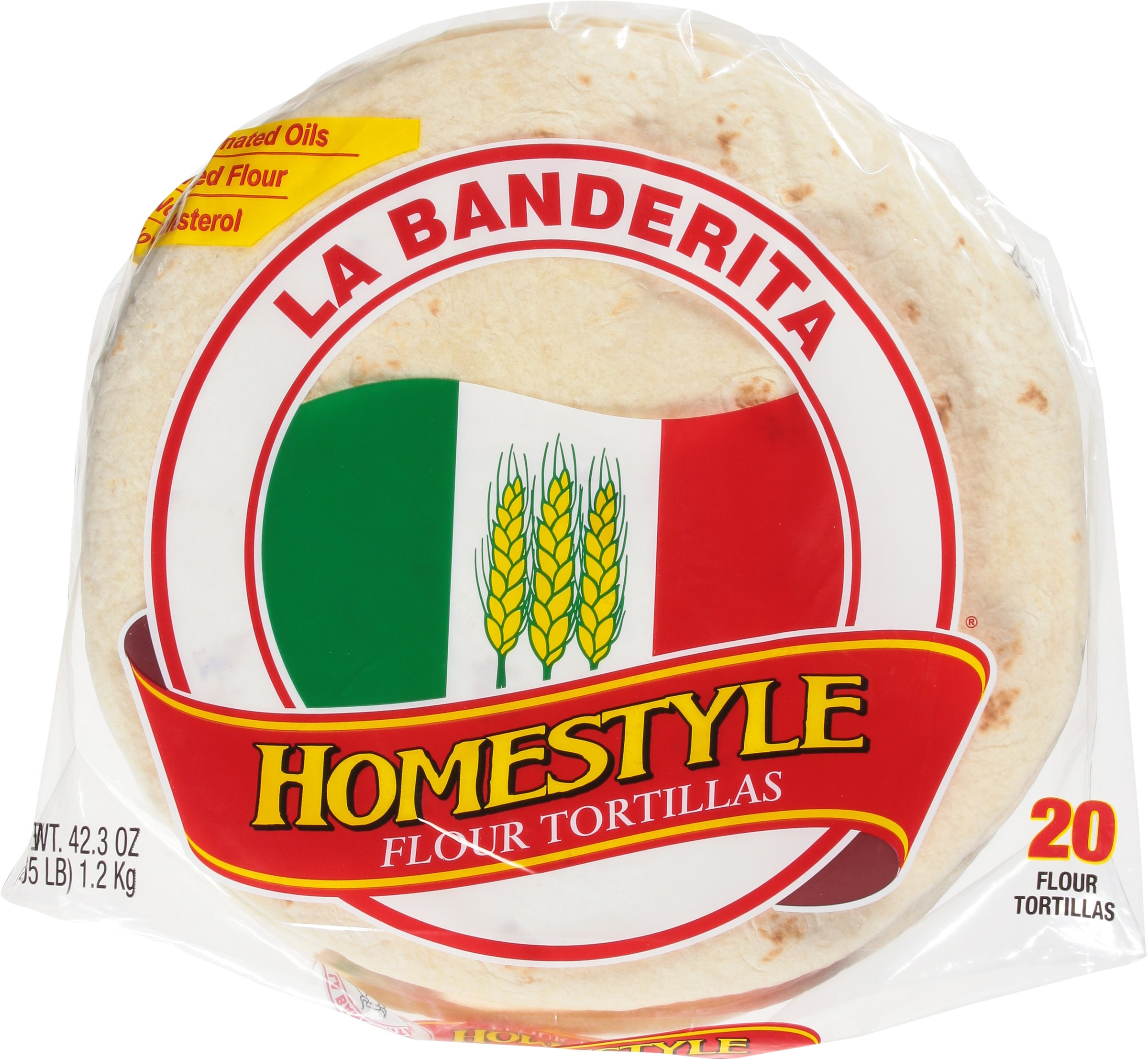 La Banderita Homestyle Soft Taco Flour Tortillas Jumbo Pack Shop Tortillas at HEB