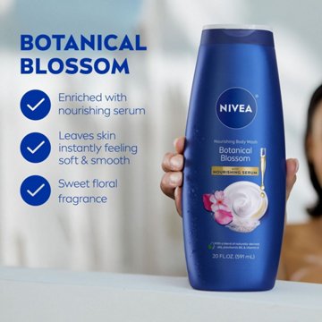 NIVEA Nourishing Body Wash - Botanical Blossom