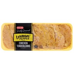 H-E-B Chicken Breast Tenderloins with BBQ Bacon Seasoning | Low