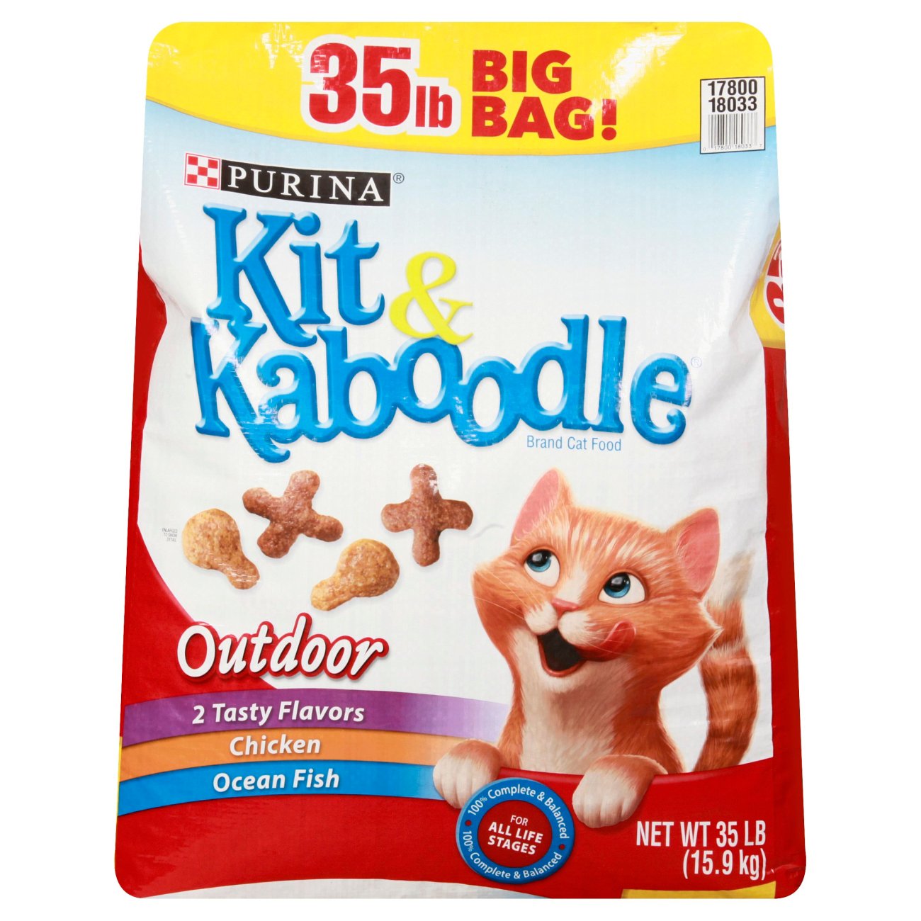 Purina Kit Kaboodle Outdoor Adult Dry Cat Food Shop Cats At H E B   003313524