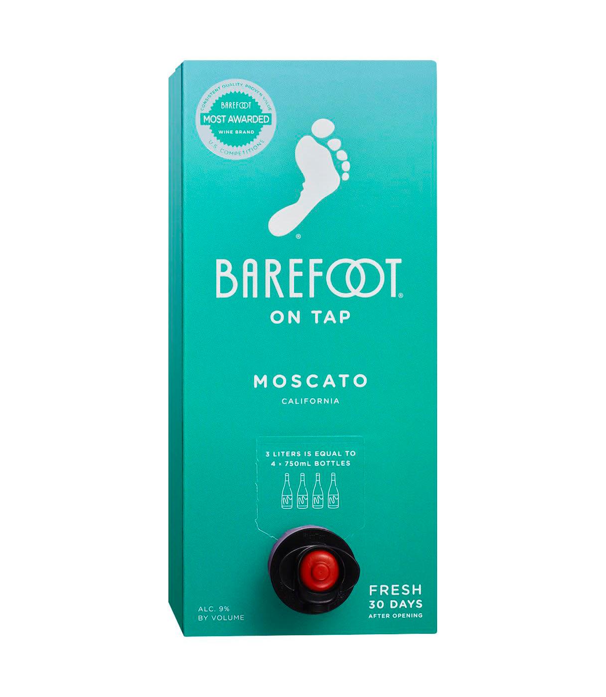 Barefoot Wine-To-Go Moscato White Wine Tetra - Shop Wine at H-E-B