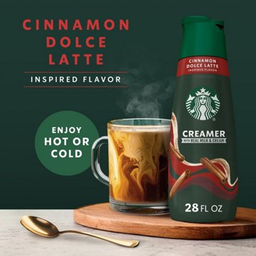 Starbucks Coffee Creamer - Cinnamon Dolce Latte, 28 oz