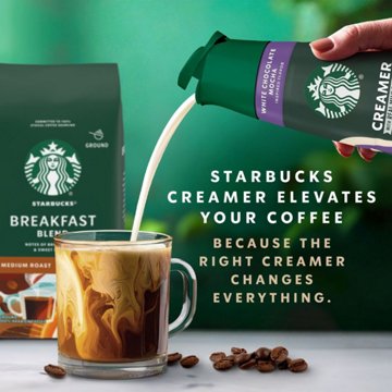 Starbucks White Chocolate Mocha Liquid Coffee Creamer, 28 oz