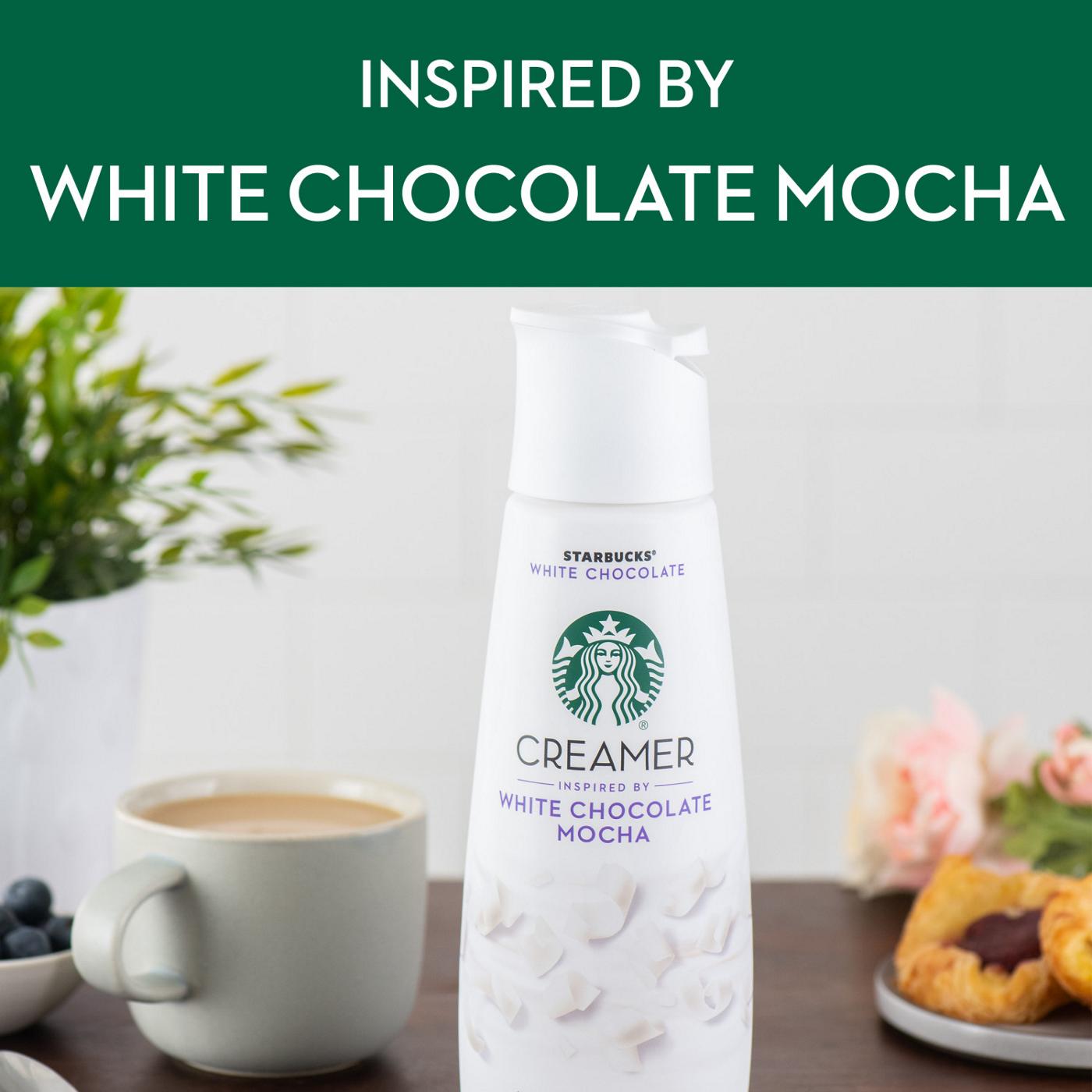 Starbucks White Chocolate Mocha Coffee Creamer; image 5 of 8
