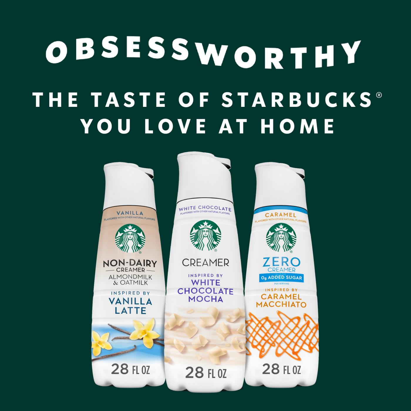 Starbucks White Chocolate Mocha Coffee Creamer; image 6 of 8