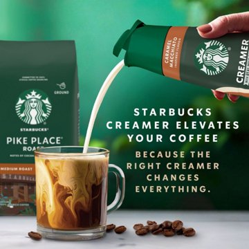 Starbucks Caramel Macchiato Liquid Coffee Creamer, 28 oz