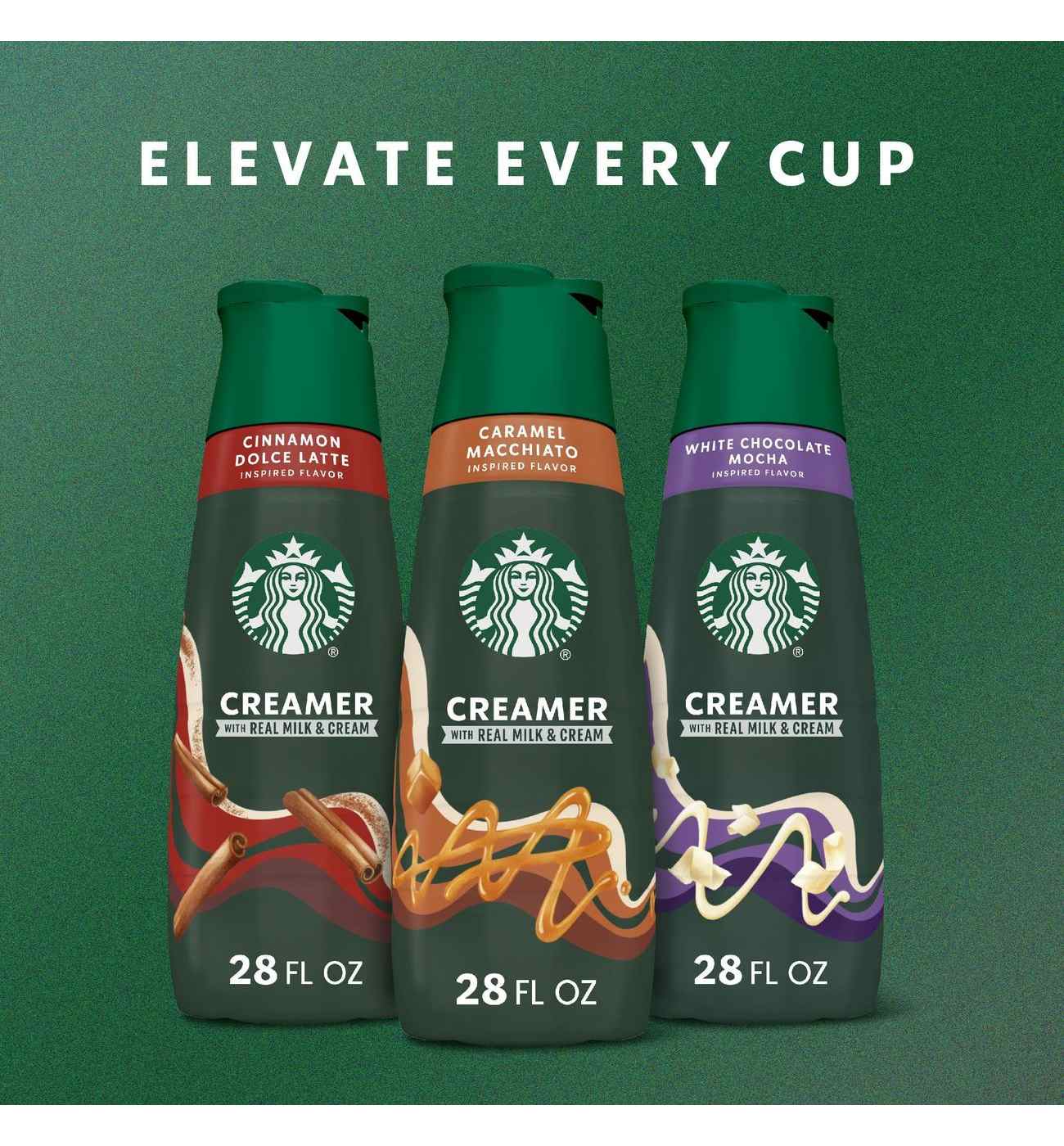 Starbucks Caramel Macchiato Liquid Coffee Creamer Shop Coffee Creamer
