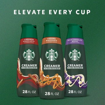 Starbucks Caramel Macchiato Liquid Coffee Creamer, 28 oz
