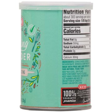 H-E-B Double Acting Baking Powder, 8.1 oz
