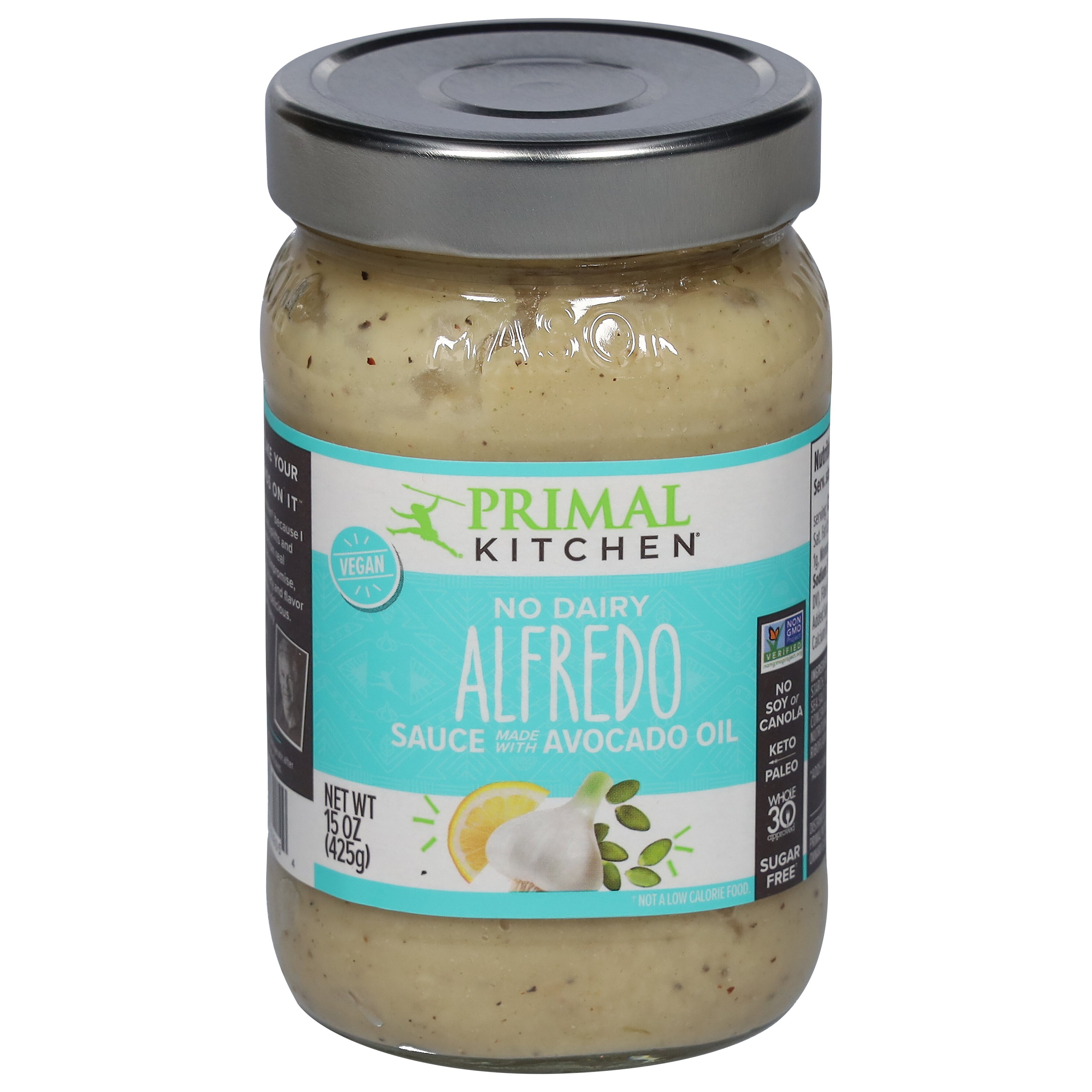 Primal Kitchen No Dairy Alfredo Sauce Shop Sauces Marinades At H E B   003317013