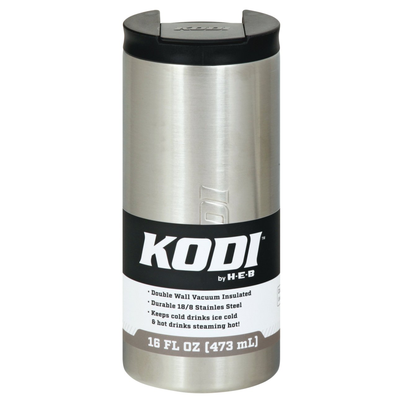 KODI By H-E-B Stainless Steel Spill Proof Travel Mug - Shop Kitchen ...