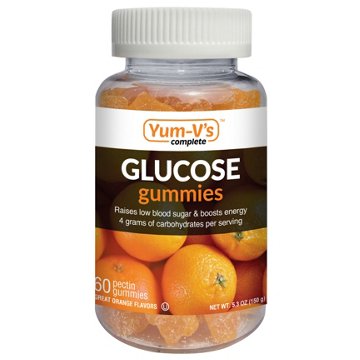 Yum-V's Glucose Gummies Orange , 60 ct