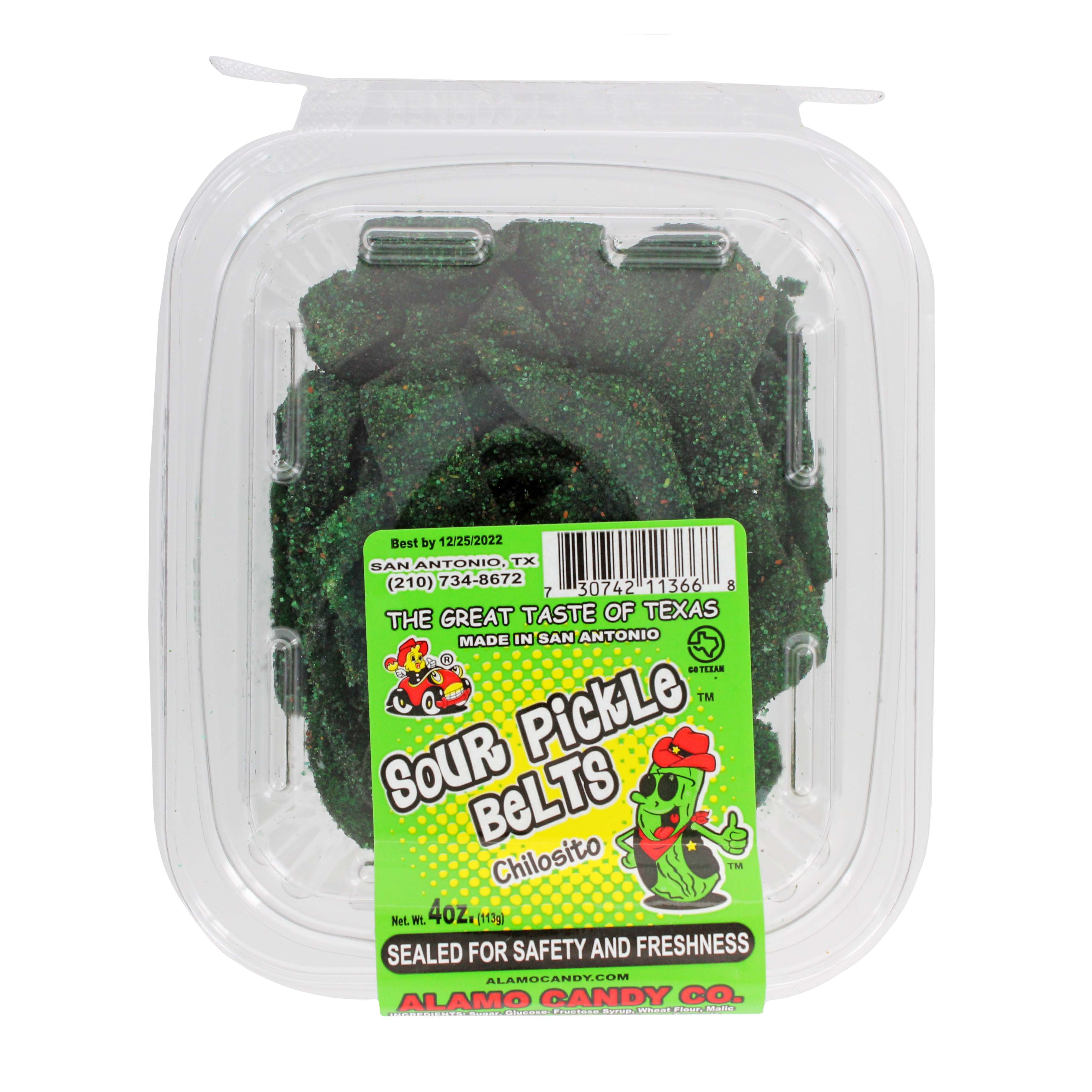 Alamo Candy Sour Pickle Belts Shop Candy at HEB