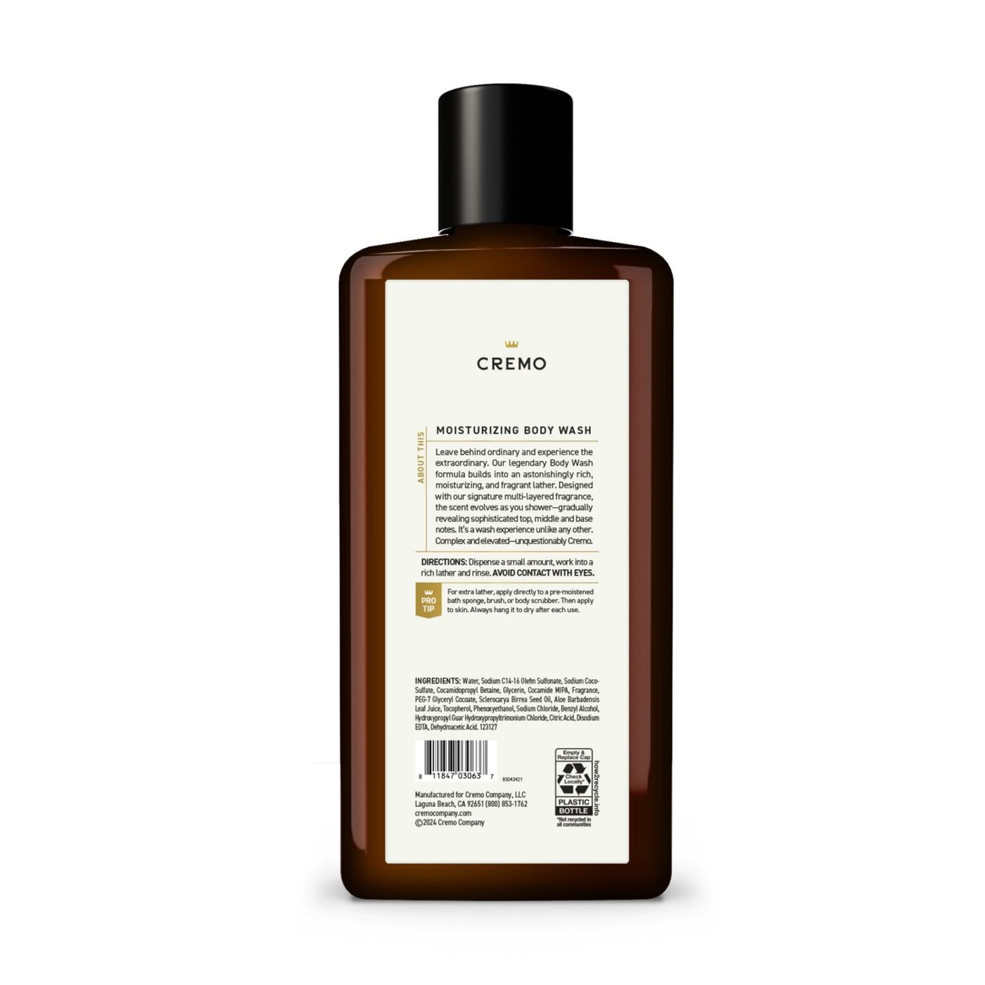 Cremo Body Wash - Silver Water & Birch; image 5 of 6