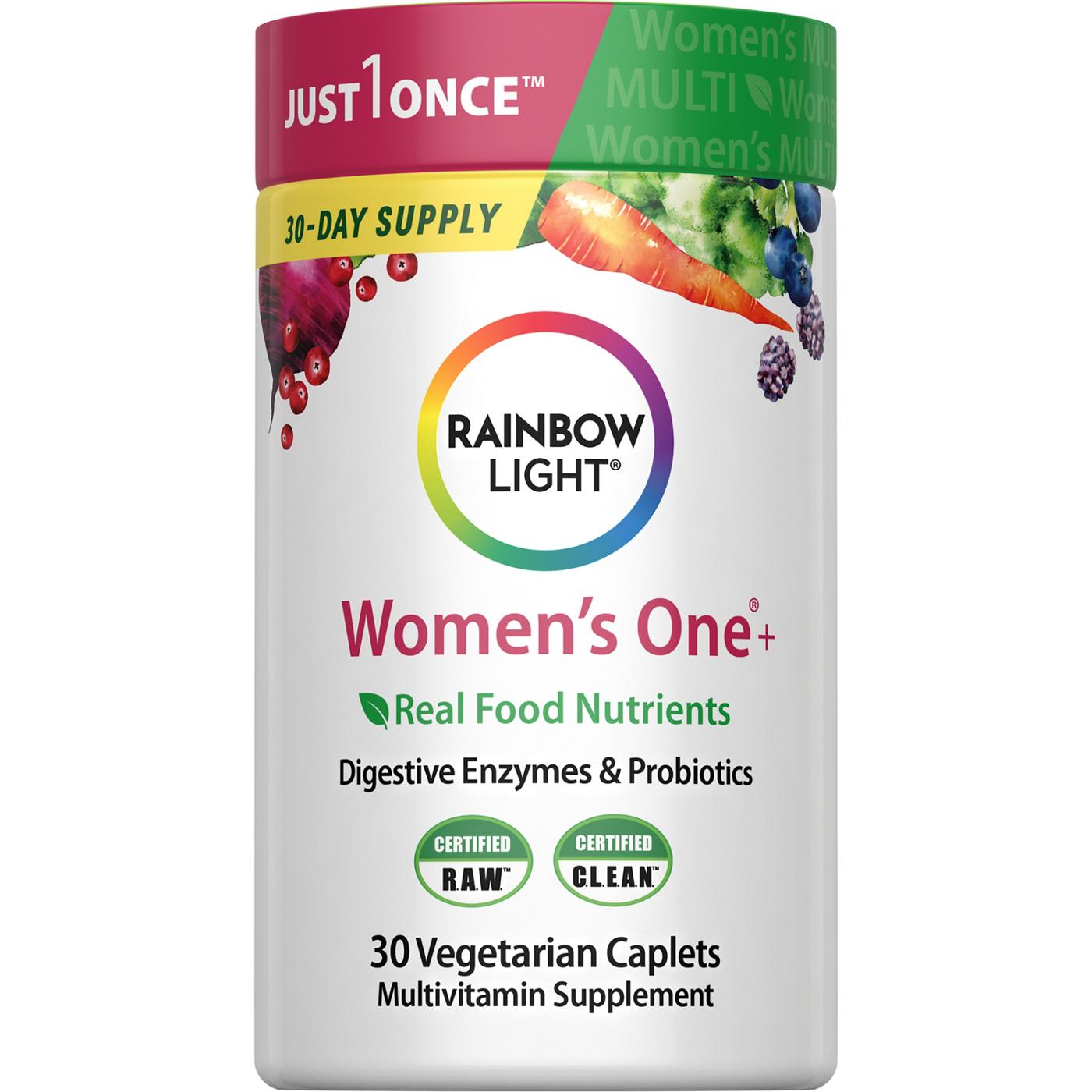 Rainbow Light Women’s One Daily Multivitamin Tablets; image 1 of 3