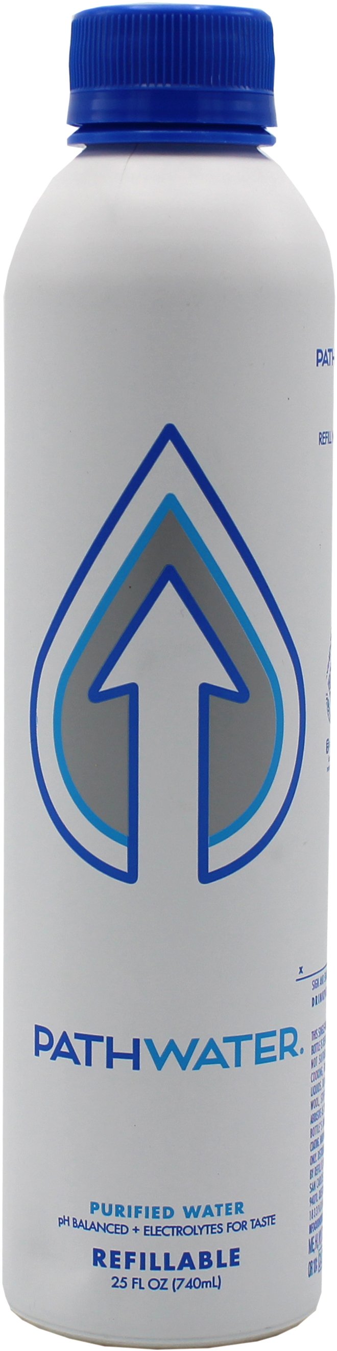 Pathwater Refillble Aluminum Bottle, 25 oz