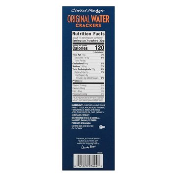Central Market Original Water Crackers, 5 oz