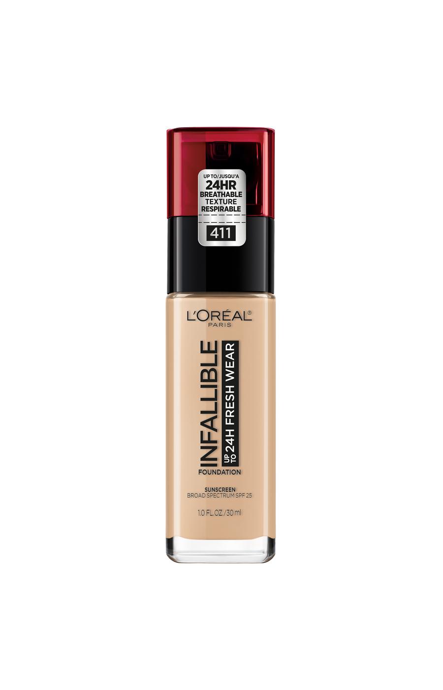 L'Oréal Paris Infallible Up to 24 Hour Fresh Wear Foundation - Lightweight Beige Ivory; image 1 of 7