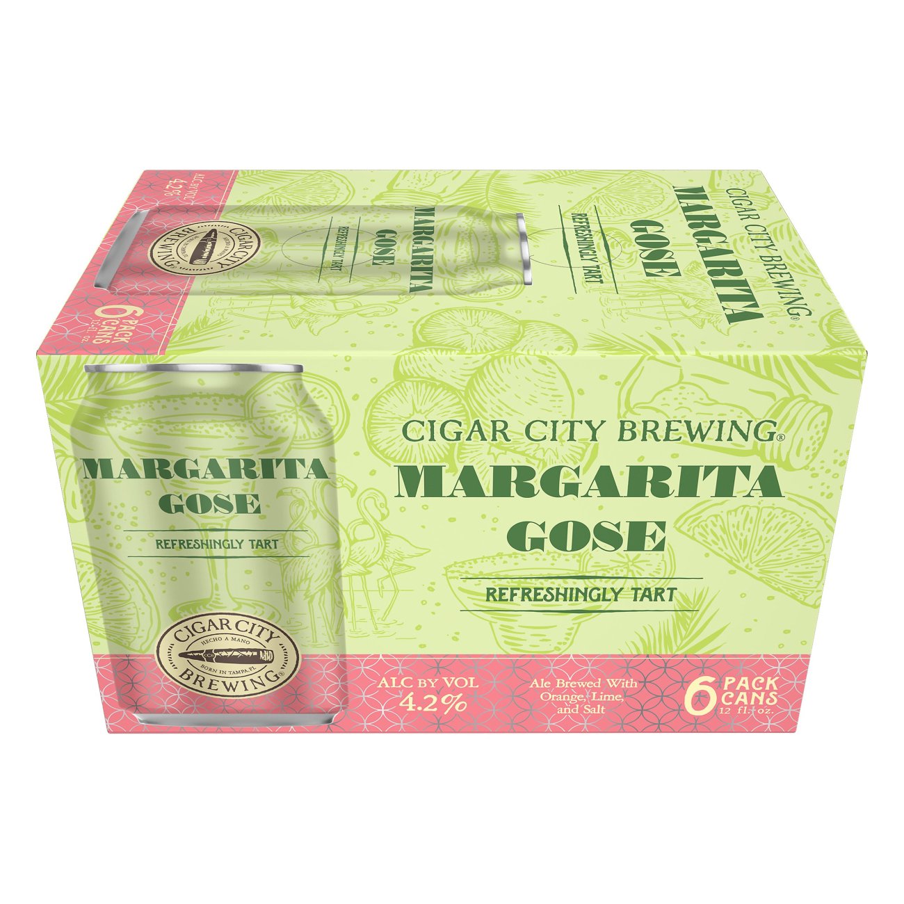 Cigar City Brewing Margarita Gose Beer 12 oz Cans Shop Beer at HEB