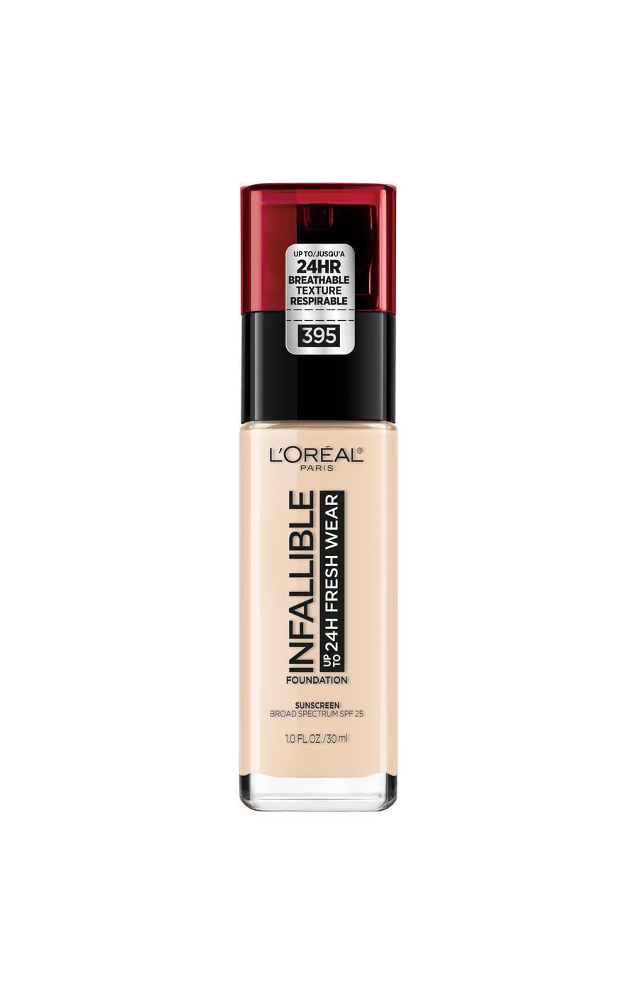 L'Oréal Paris Infallible Up to 24 Hour Fresh Wear Foundation - Lightweight Rose Pearl; image 1 of 7