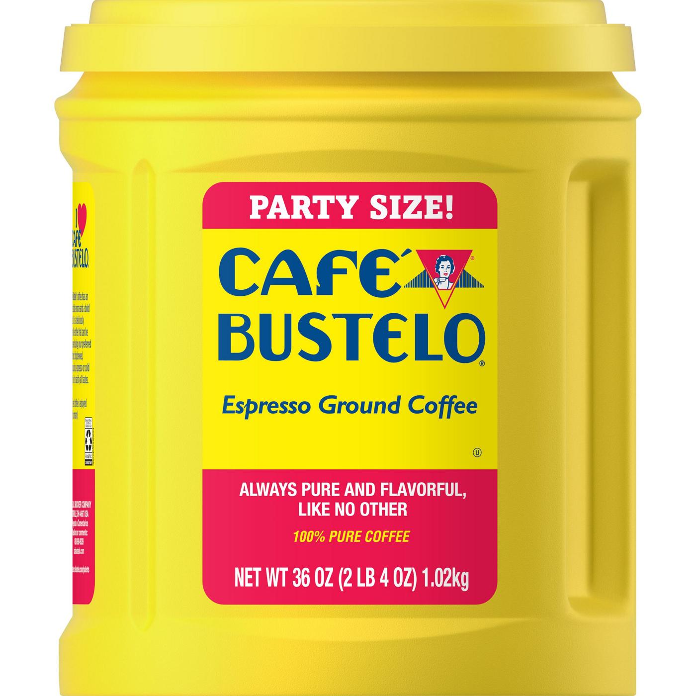 Cafe Bustelo Espresso Ground Coffee; image 1 of 3