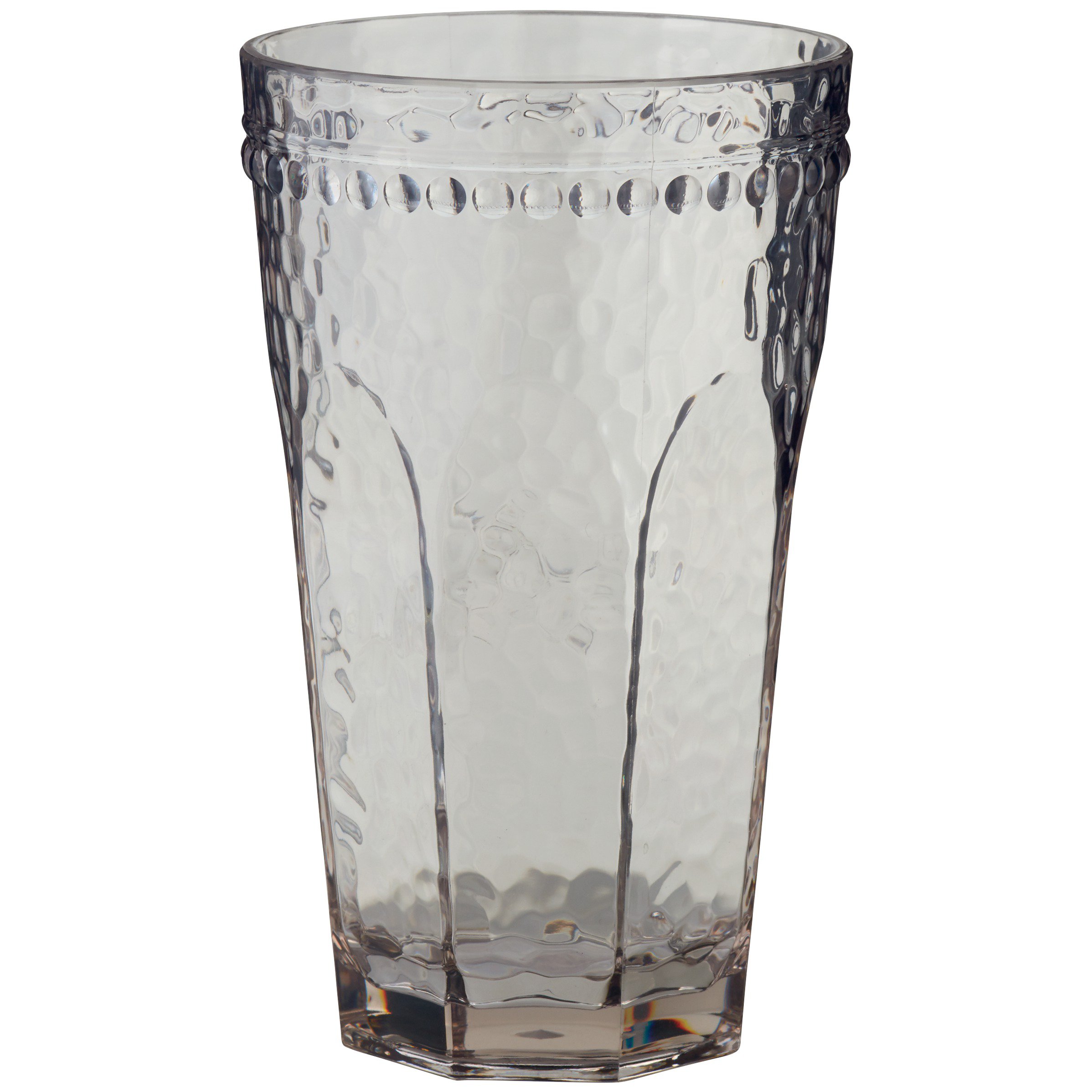Haven & Key Beaded Clear Plastic Tumbler Shop Cups & Tumblers at HEB