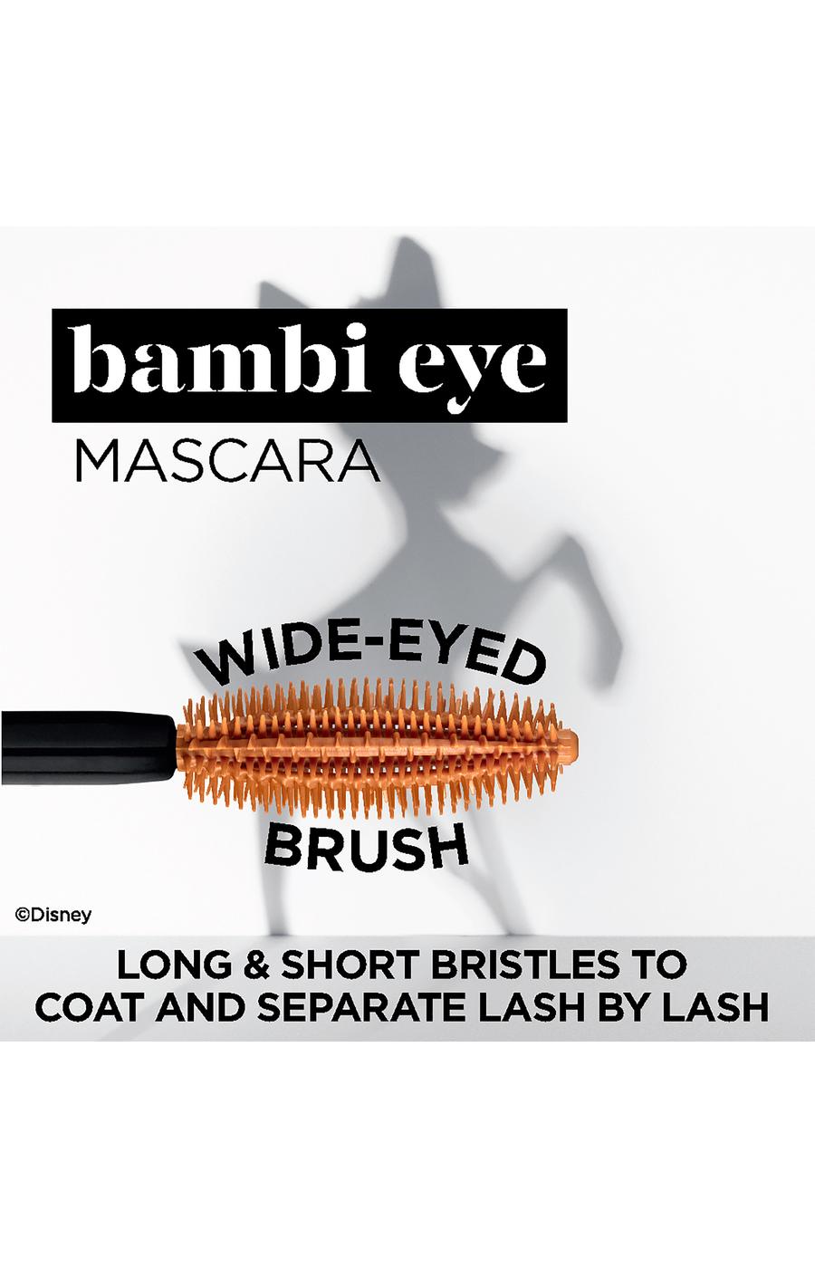 L'Oréal Paris Bambi Eye Washable Mascara, Intense Lasting Volume Black Brown; image 6 of 6