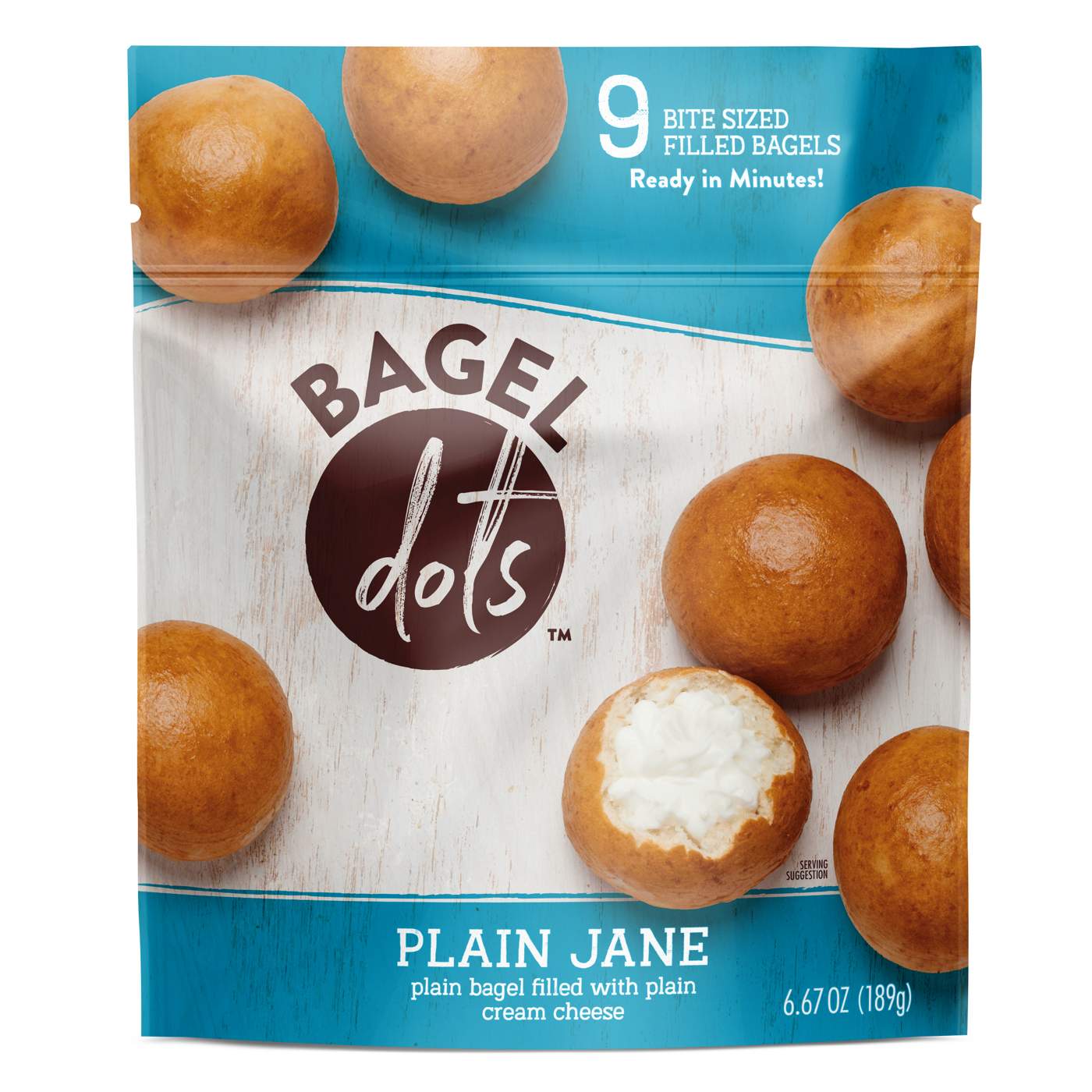 Bagel Dots Plain Jane; image 1 of 3
