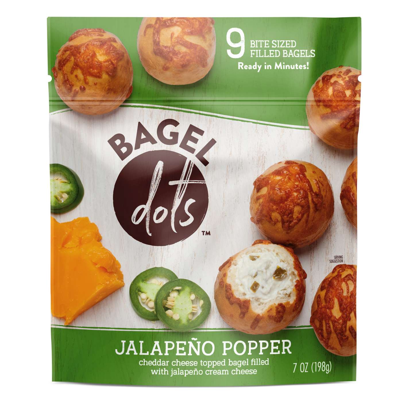 Bagel Dots Jalapeno Popper; image 1 of 3