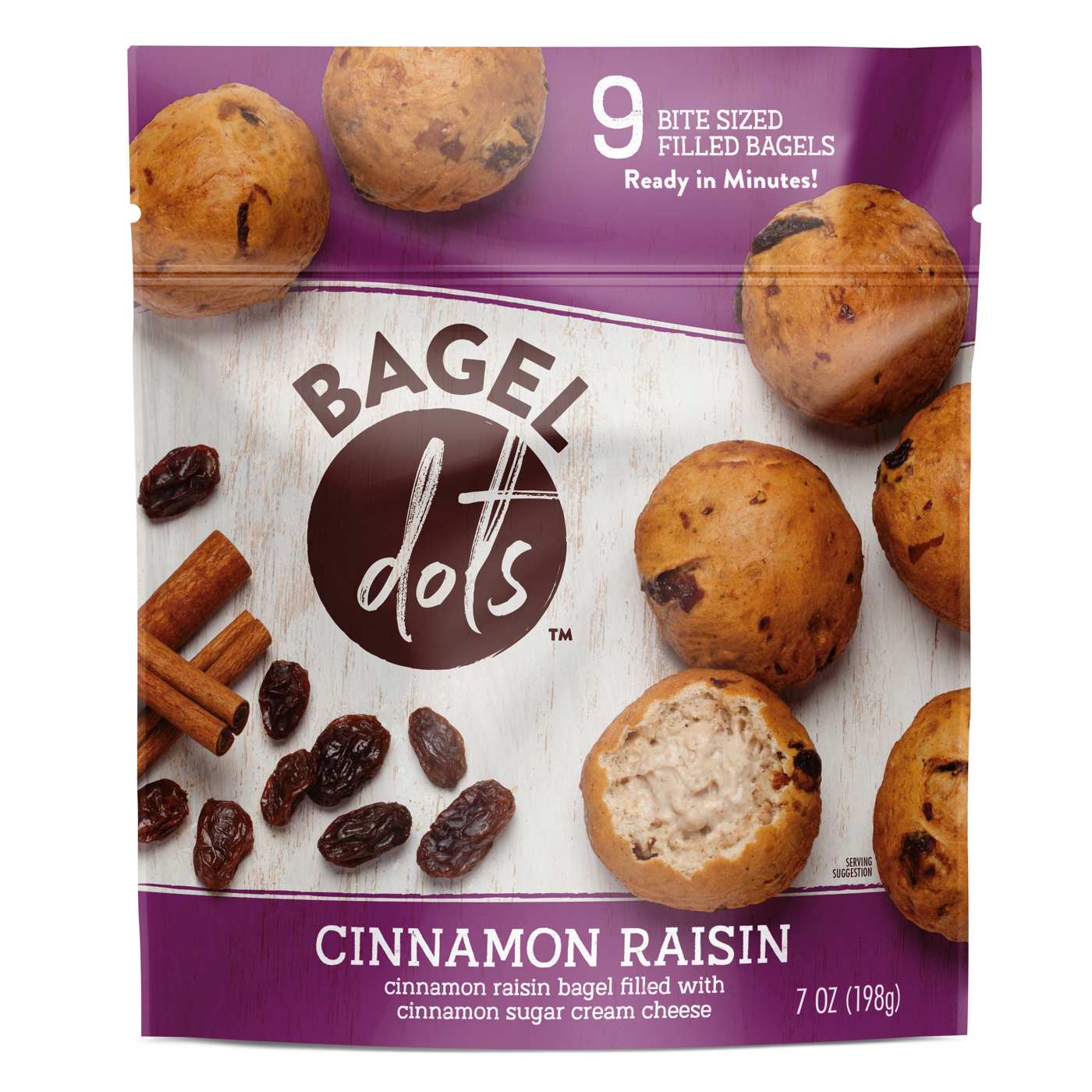 Bagel Dots Cinnamon Raisin; image 1 of 3
