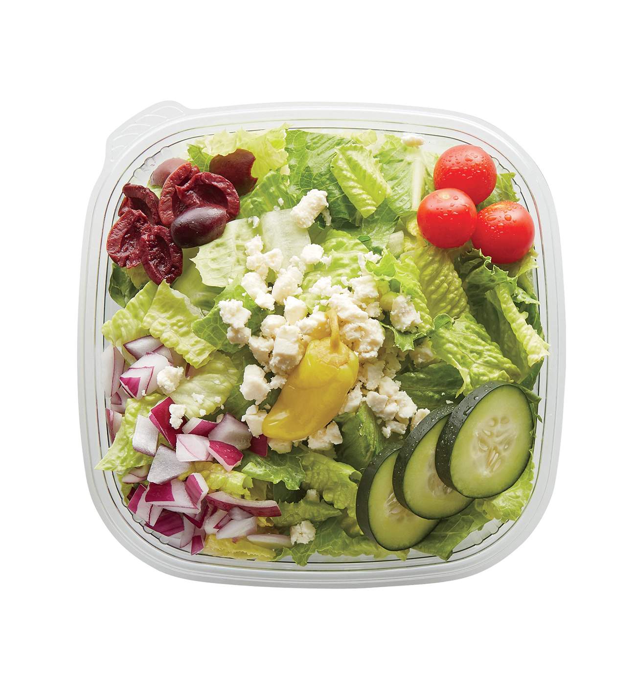 Meal Simple by H-E-B Greek Entrée Salad; image 1 of 2