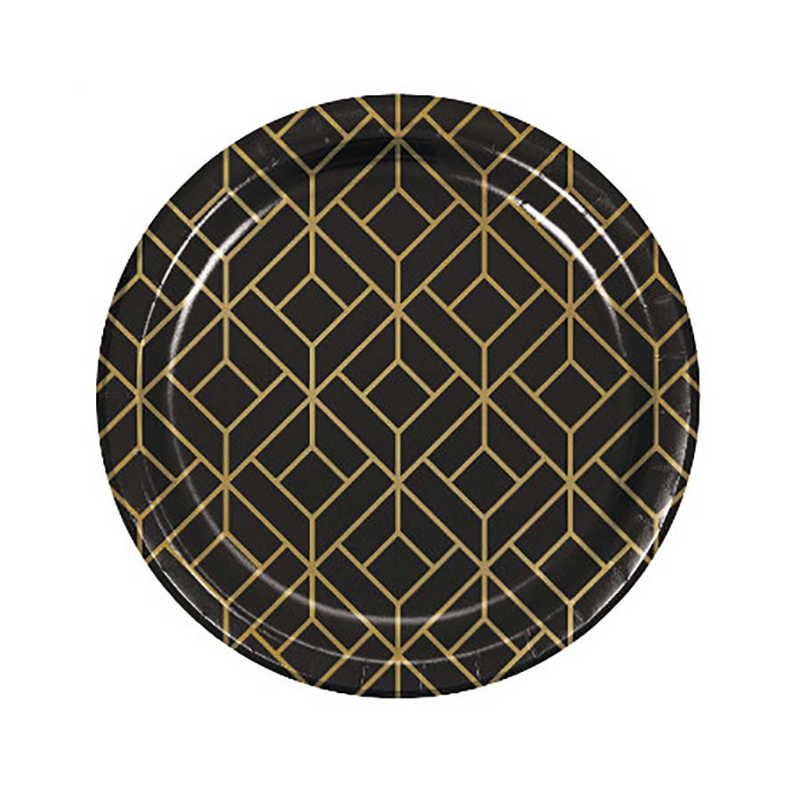 Creative Converting Roaring 20s Foil Paper Luncheon Plate, 8 ct. Shop
