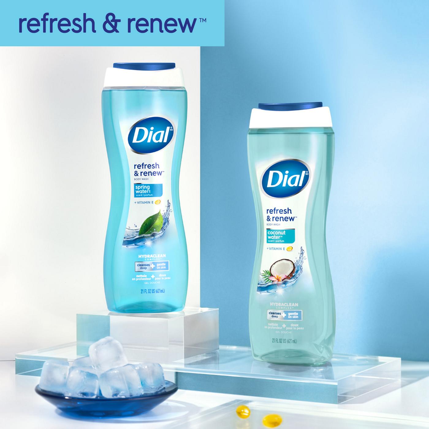 Dial Refresh & Renew Body Wash - Spring Water; image 6 of 8