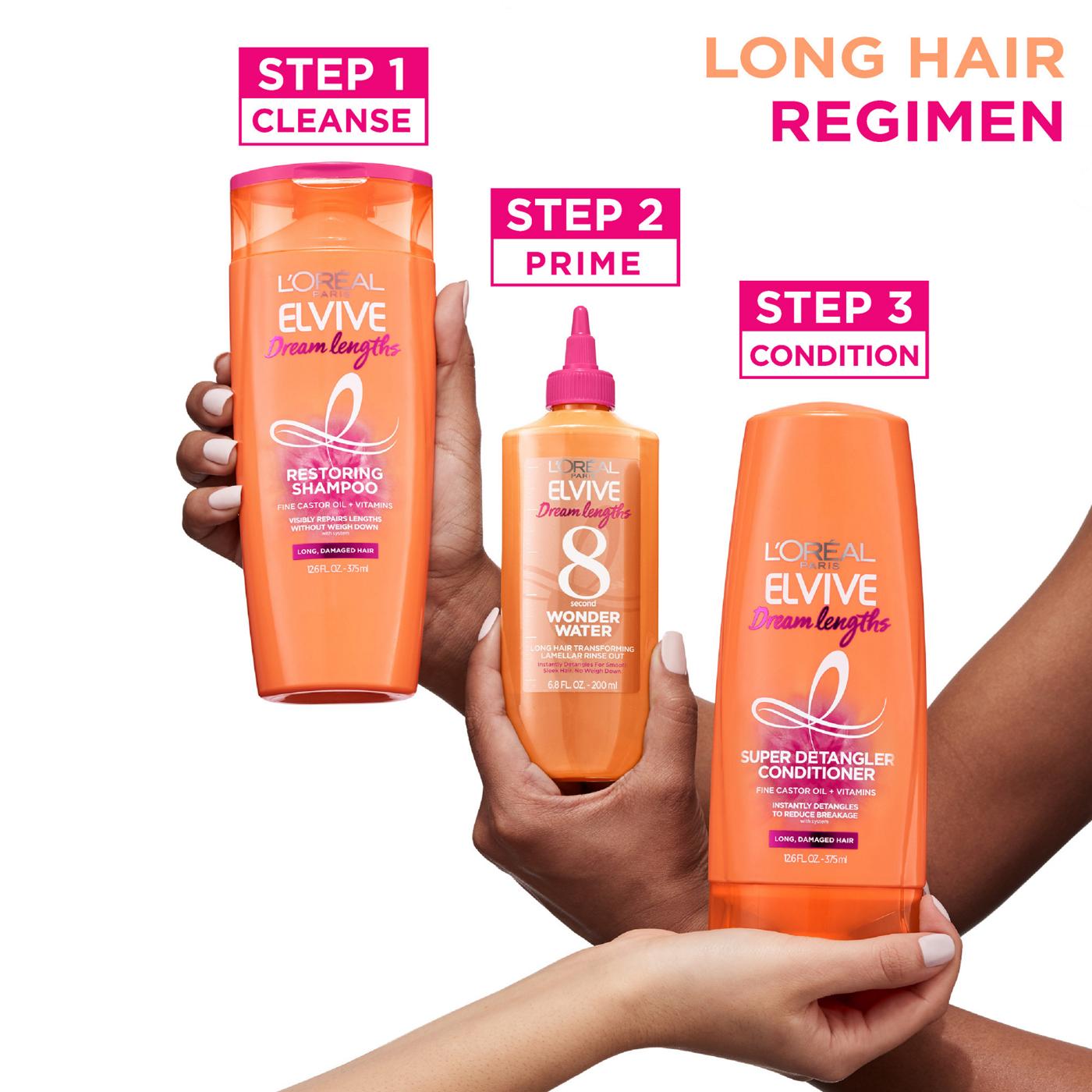L'Oréal Paris Elvive Dream Lengths Restoring Shampoo; image 4 of 7