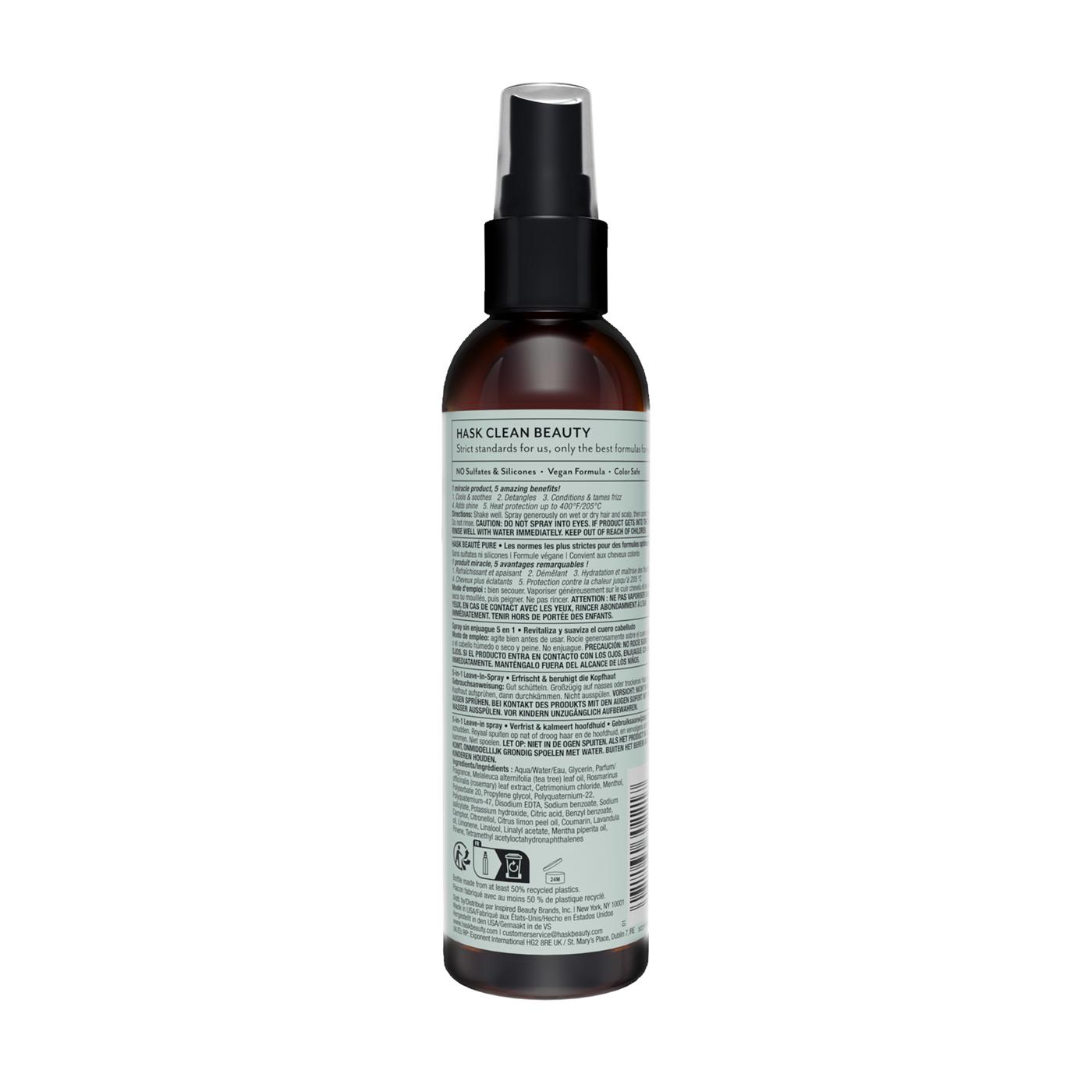 HASK Tea Tree Oil & Rosemary 5-in-1 Leave-In Spray; image 3 of 7