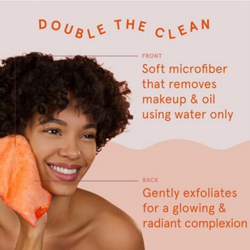 Cleanlogic Dual-Texture Face Cloth for Sensitive Skin
