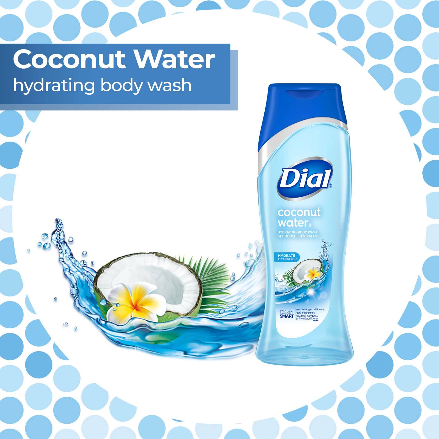 Dial Body Wash Coconut Water Shop Body wash at HEB