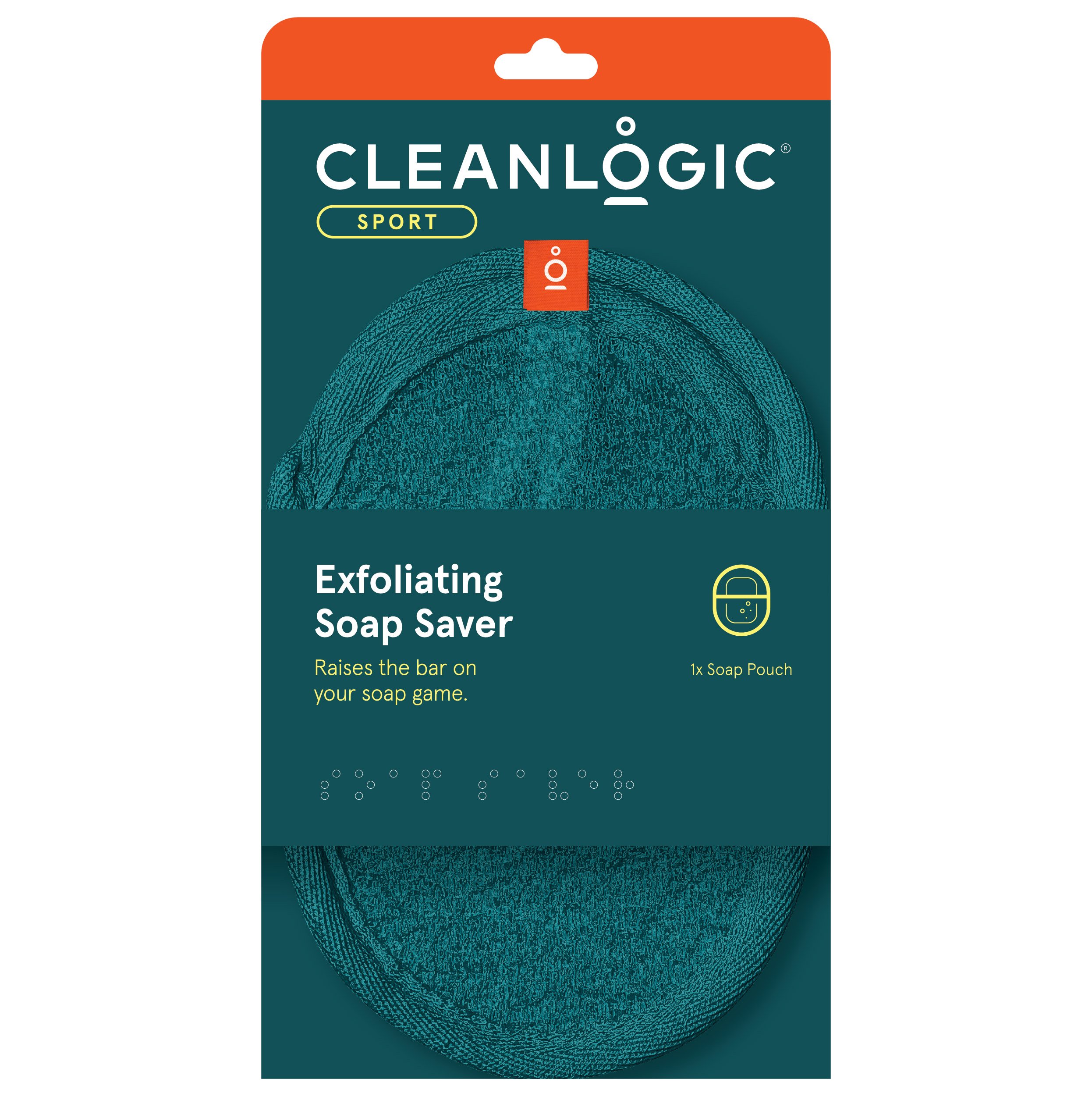 Cleanlogic Sport Exfoliating Soap Saver