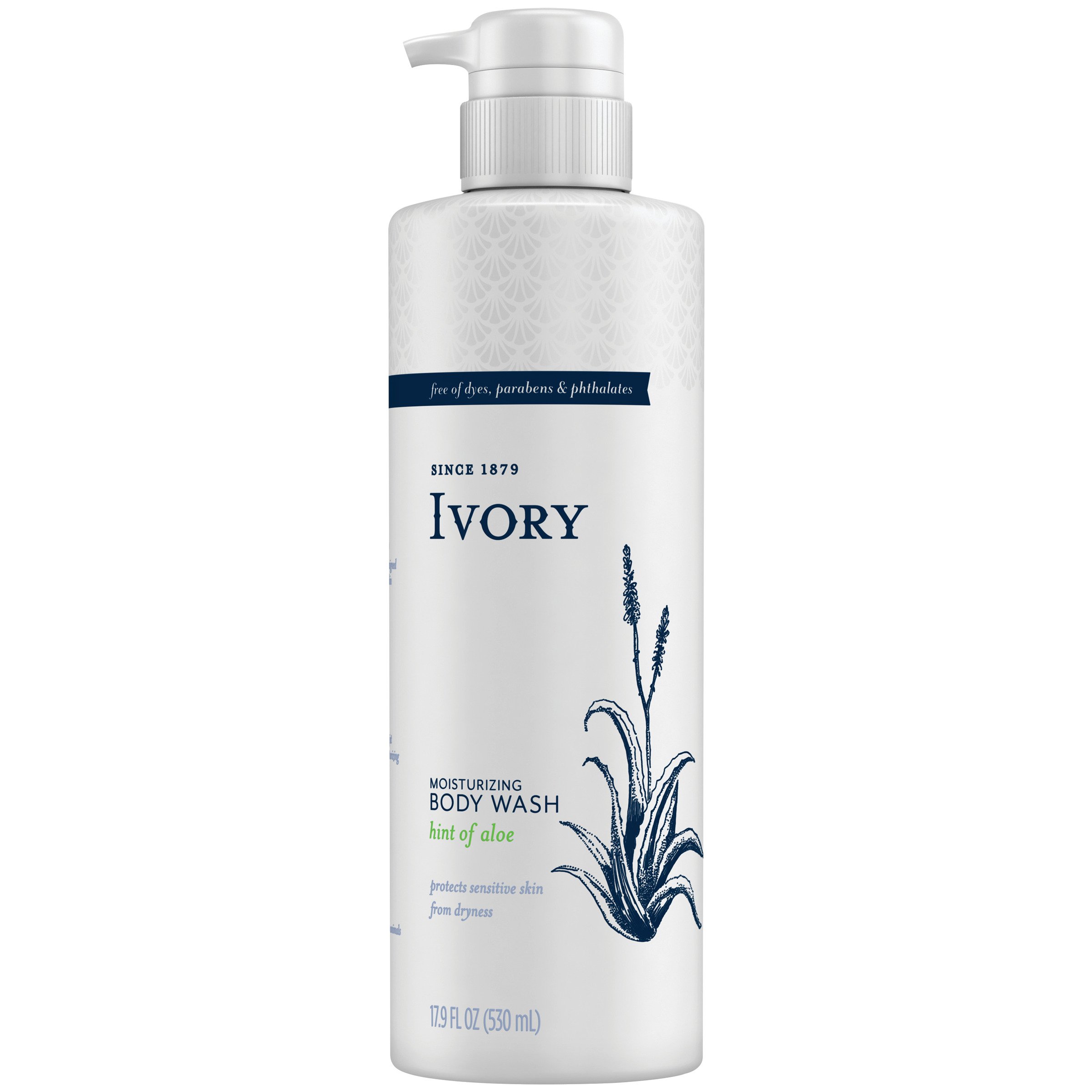 Ivory Moisturizing Body Wash Hint of Aloe Shop Cleansers & Soaps at HEB