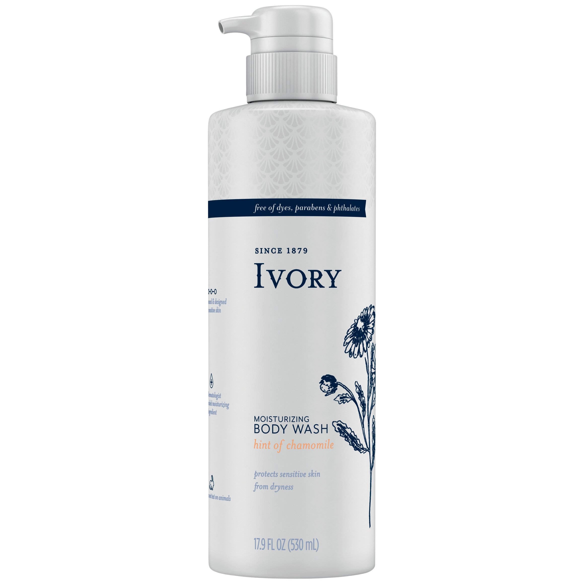 Ivory Moisturizing Body Wash Hint Of Chamomile Shop Body Wash at HEB