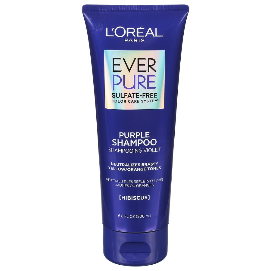 L Oreal Paris Everpure Sulfate Free Purple Shampoo For Colored Hair Shop Shampoo And Conditioner