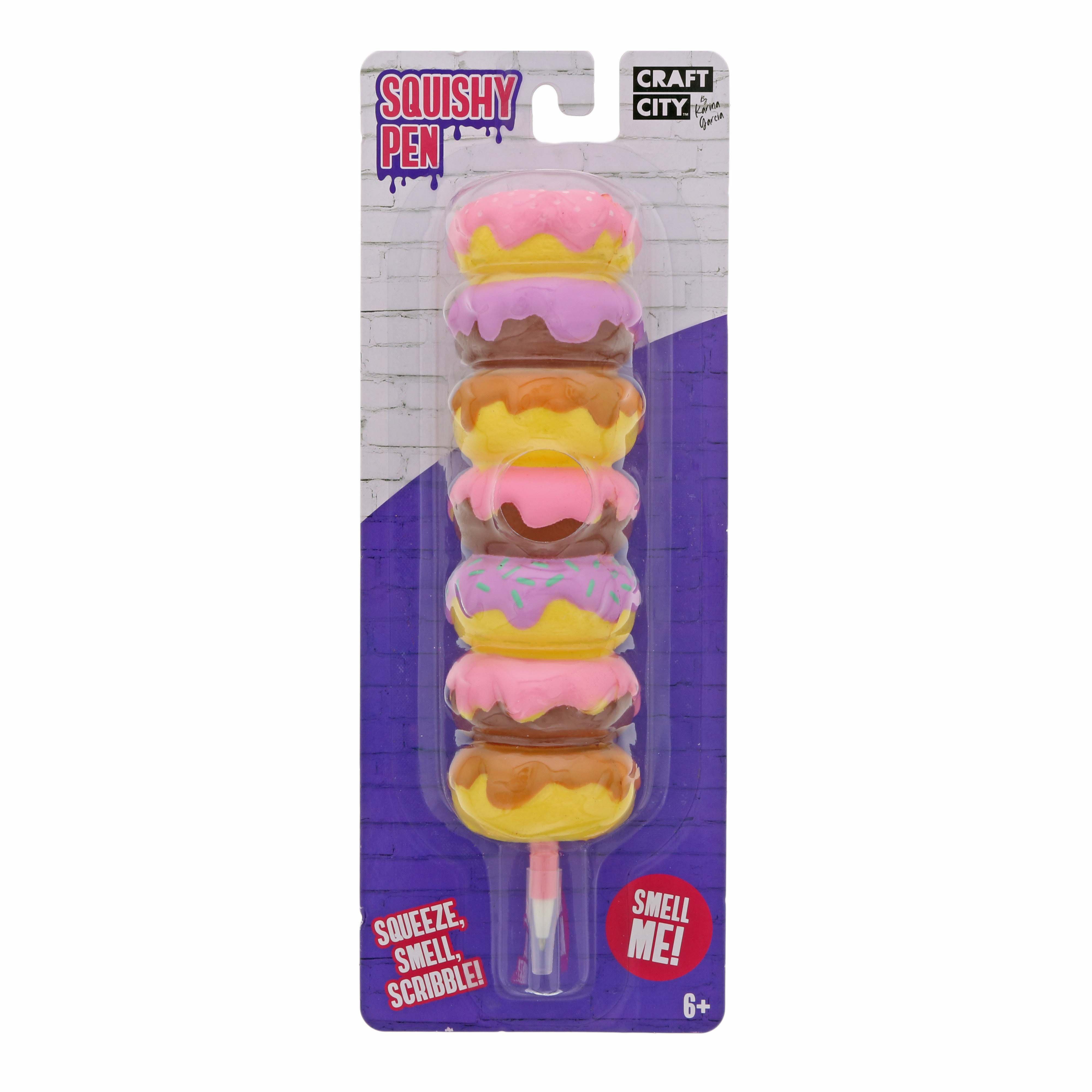 Stacked Squishy Critters Pen (Stationery)