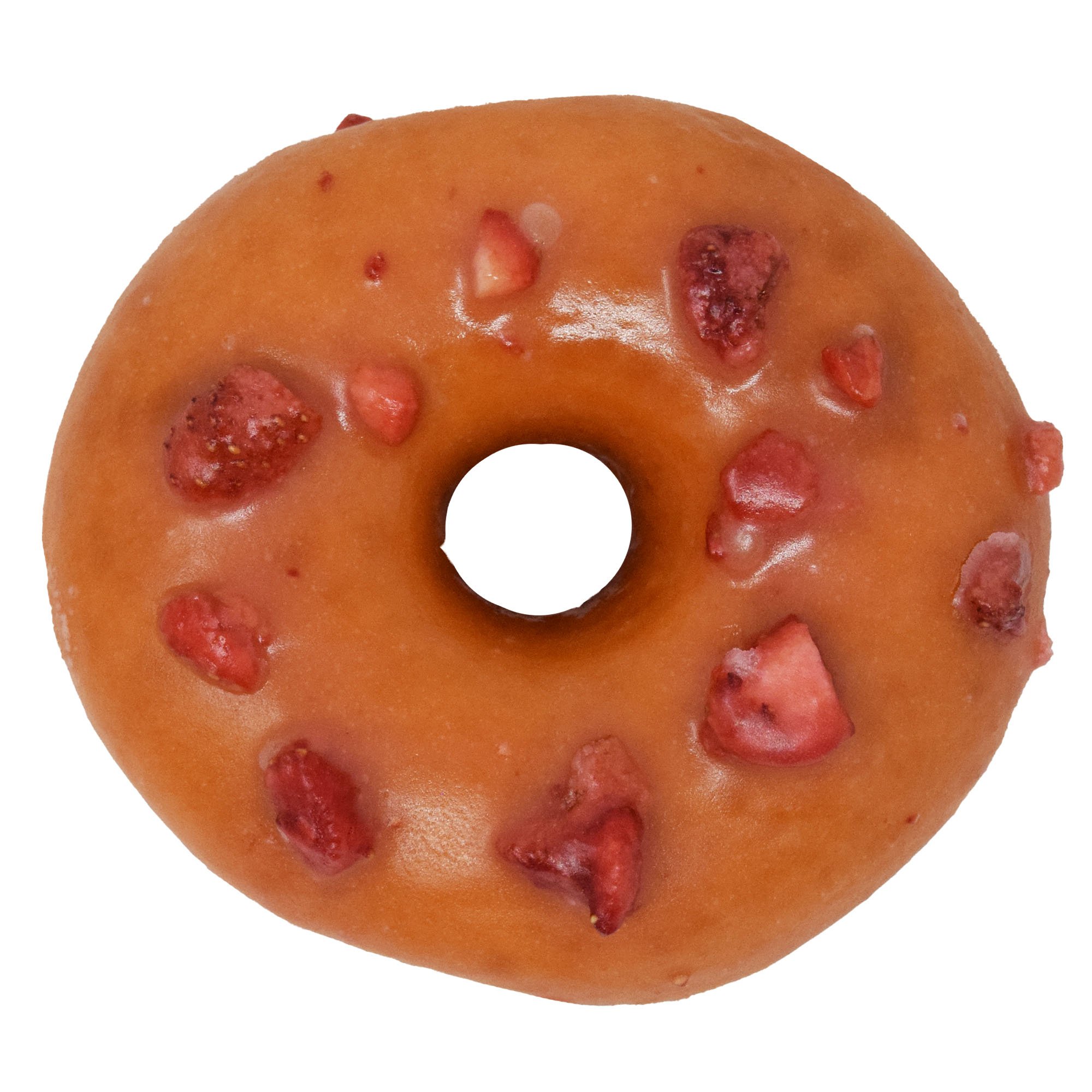 H-E-B Bakery Strawberry Flavored Glazed Donut - Shop Desserts ...