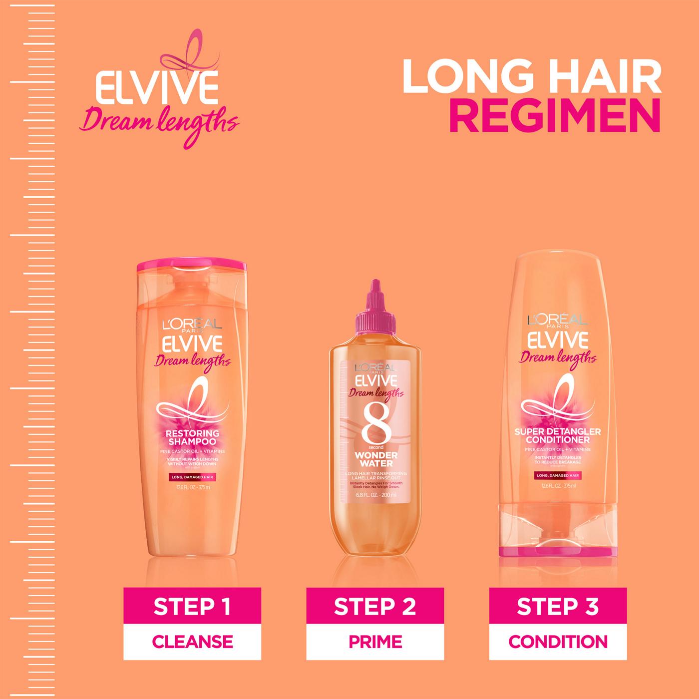 L'Oréal Paris Elvive Dream Lengths Curls Moisture Conditioner, Paraben-Free; image 3 of 6