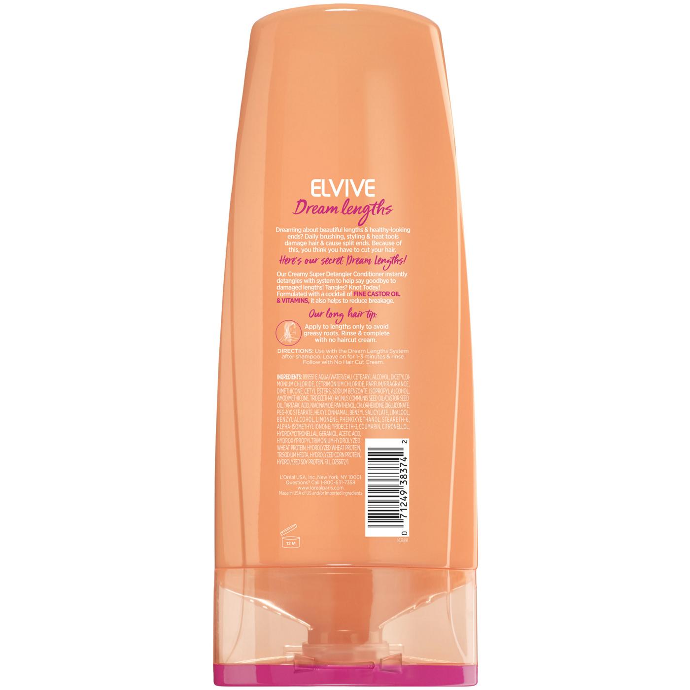 L'Oréal Paris Elvive Dream Lengths Curls Moisture Conditioner, Paraben-Free; image 6 of 6
