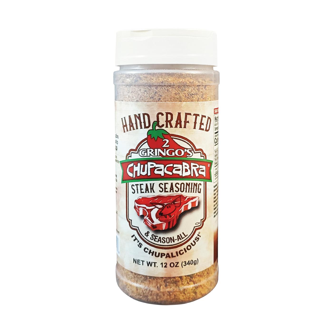 2 Gringo's Chupacabra Steak Seasoning & Season-All; image 1 of 3